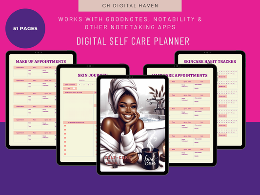 Digital Self Care Planner