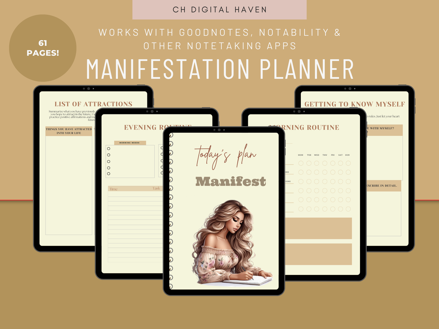 Manifestation Digital Planner